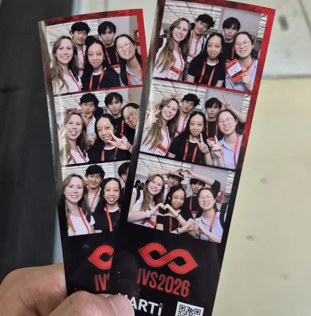 IVS Team Photo Polaroid